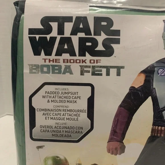 Star Wars The Book Of Boba Fett Halloween Costume Adult Men's Size SD ( 32-34) - Picture 6 of 8